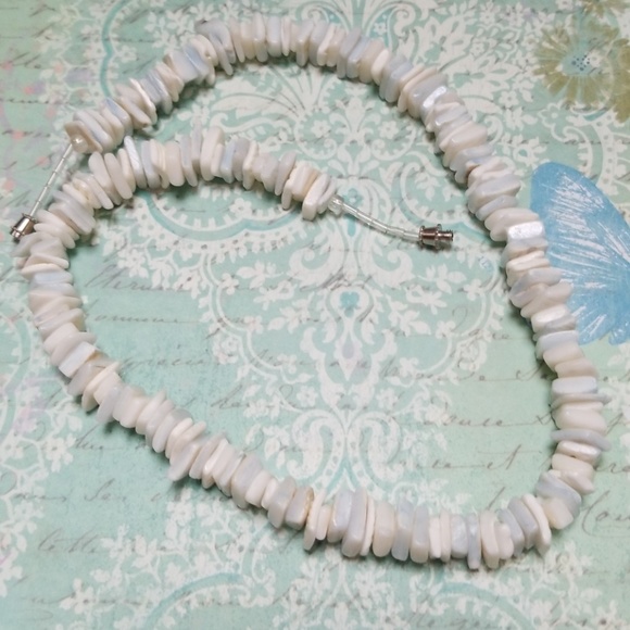 Vintage Boho 1970s Genuine Shell Puka Necklace - Picture 11 of 12